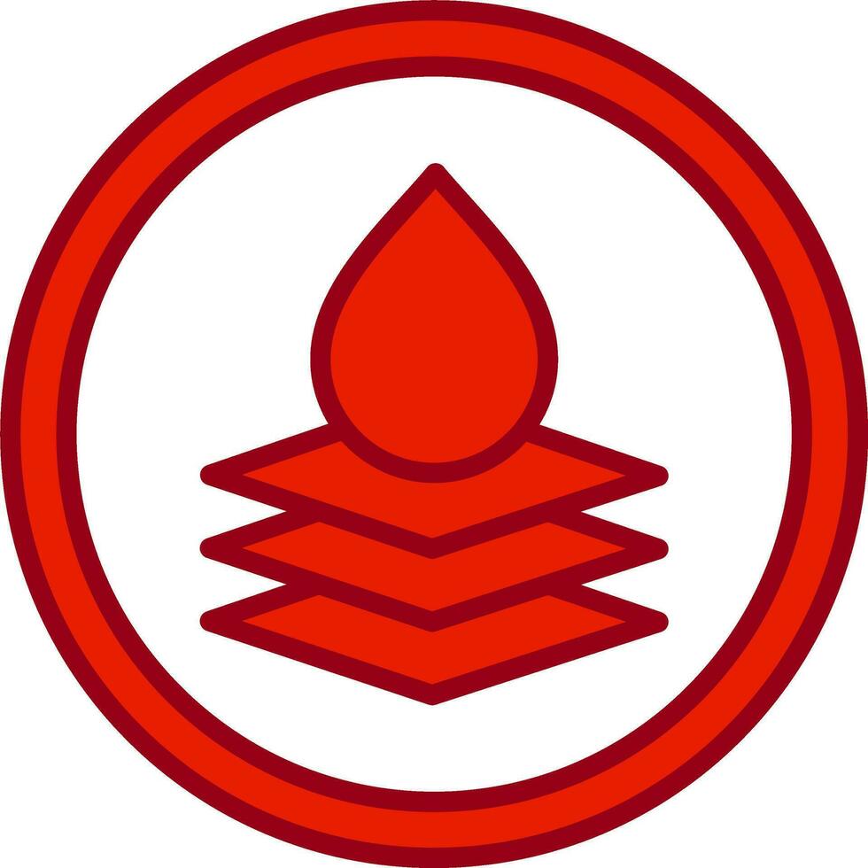 Water Resistant Vector Icon