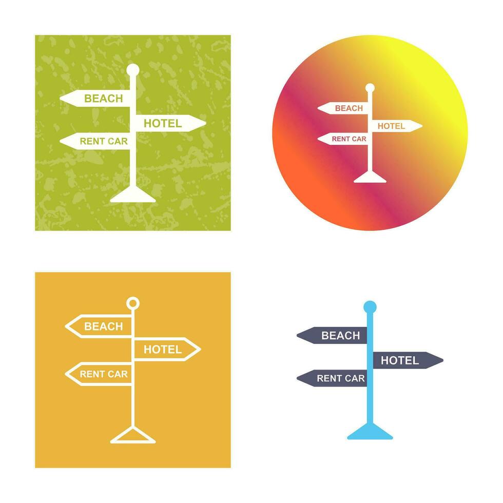 Signboard Vector Icon