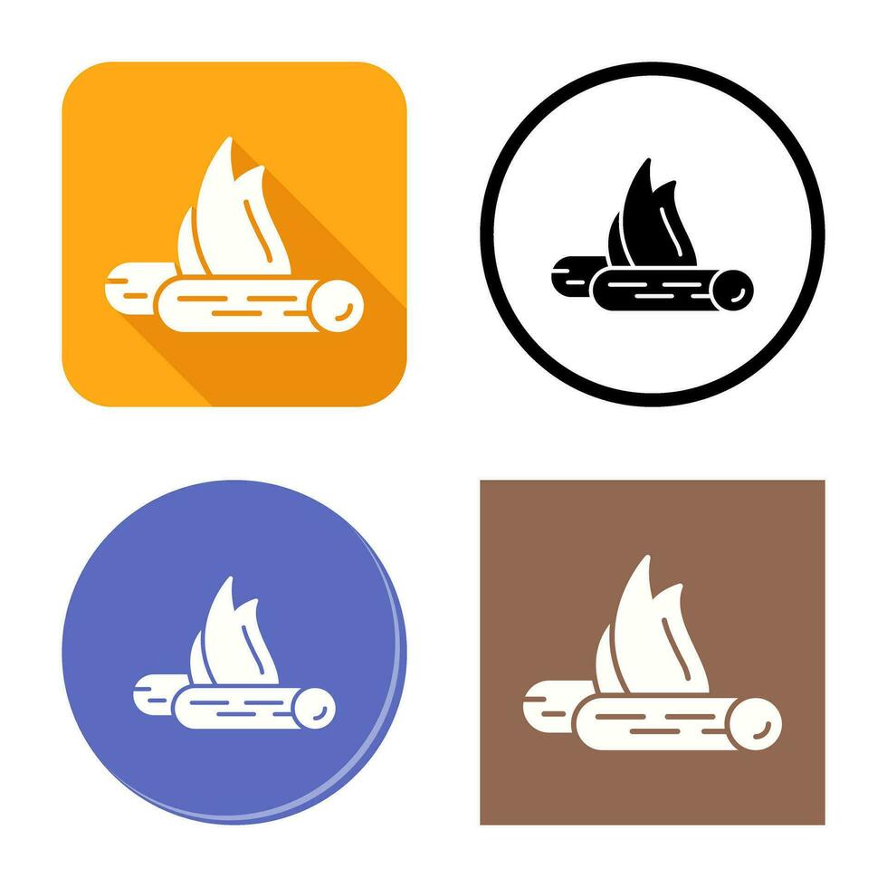 Bon Fire Vector Icon