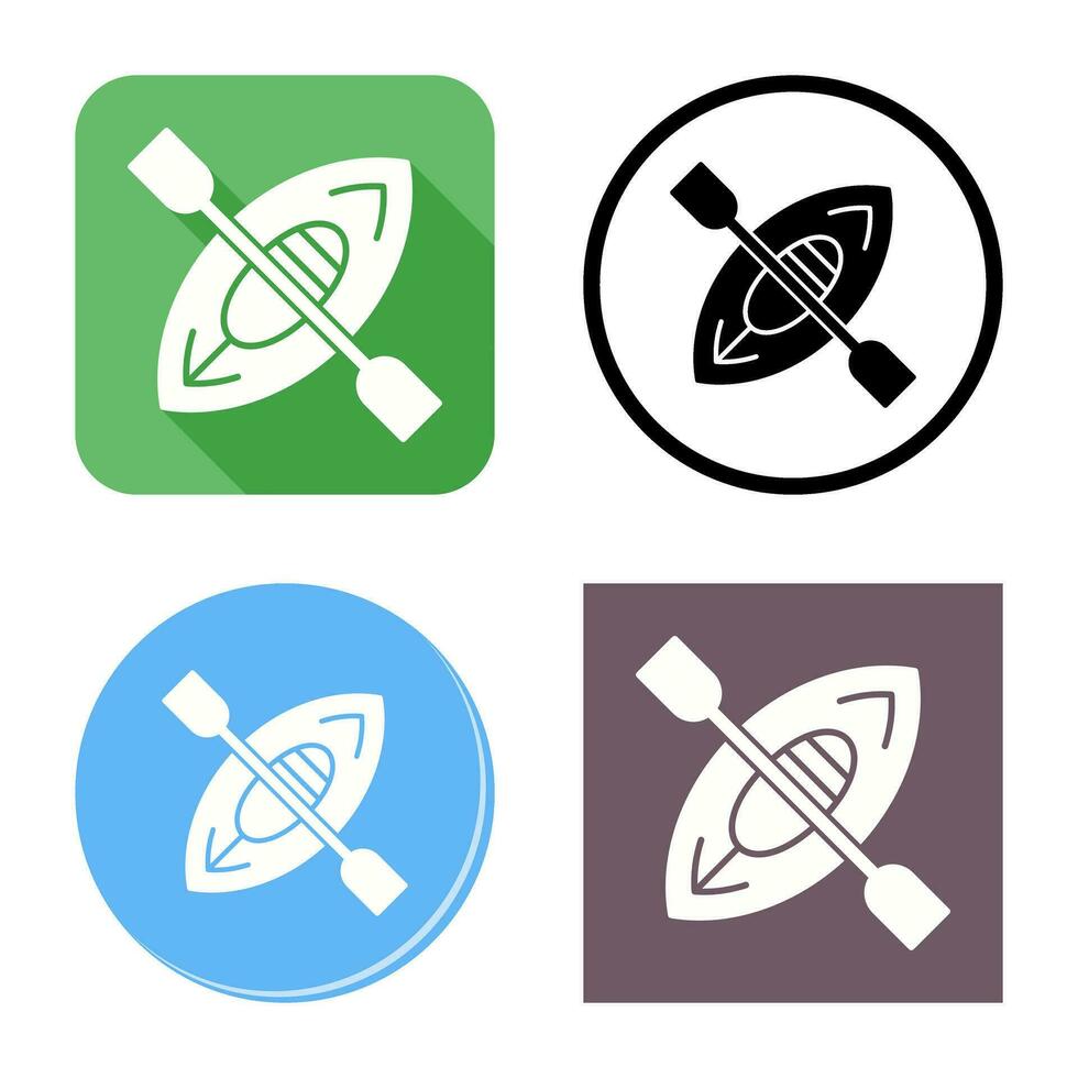 Kayak Vector Icon