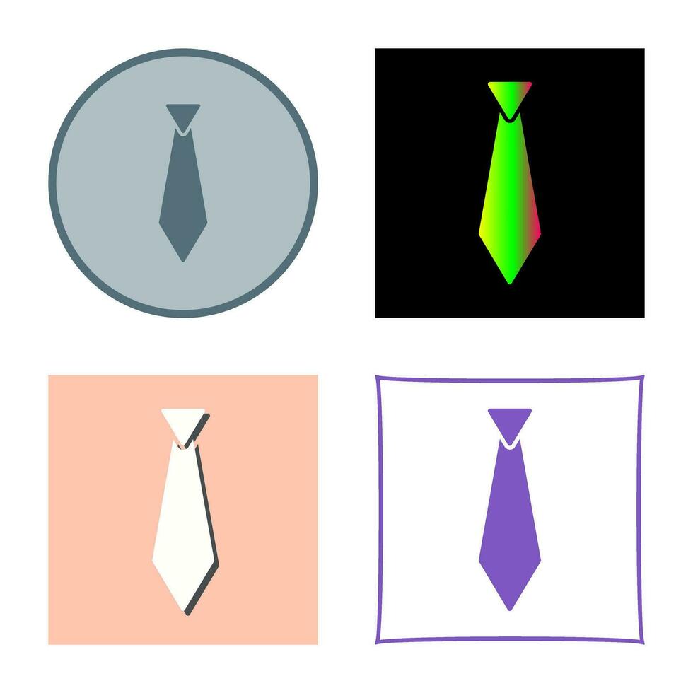 icono de vector de corbata