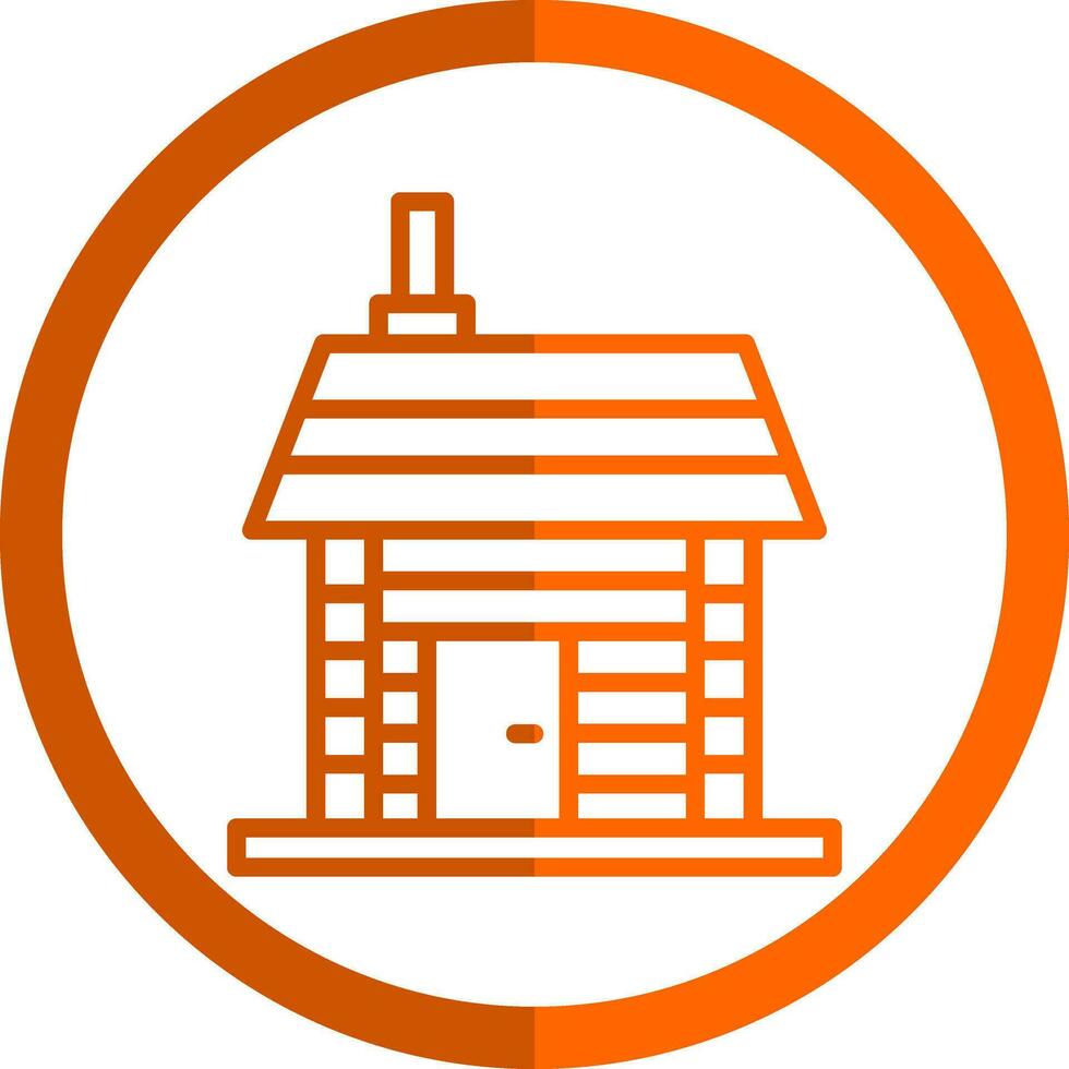 Cabin Vector Icon Design