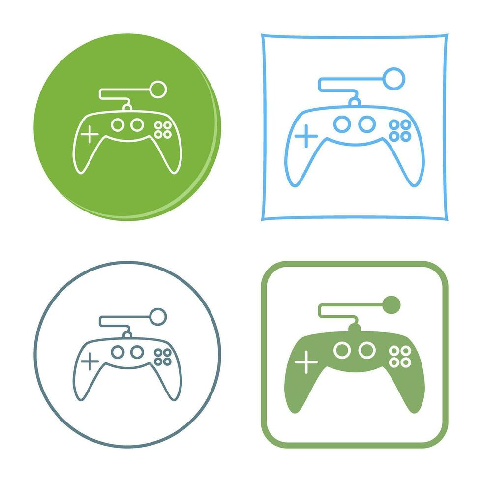 Unique Gaming Control Vector Icon