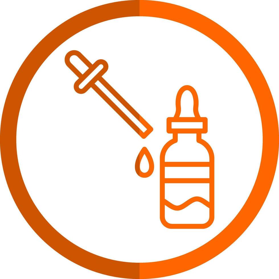 diseño de icono de vector de suero