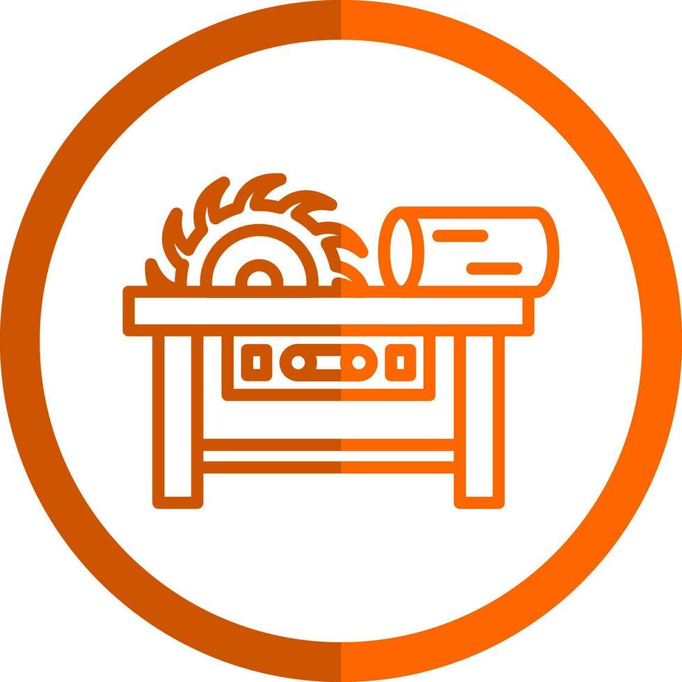 Sawmill Vector Icon Design