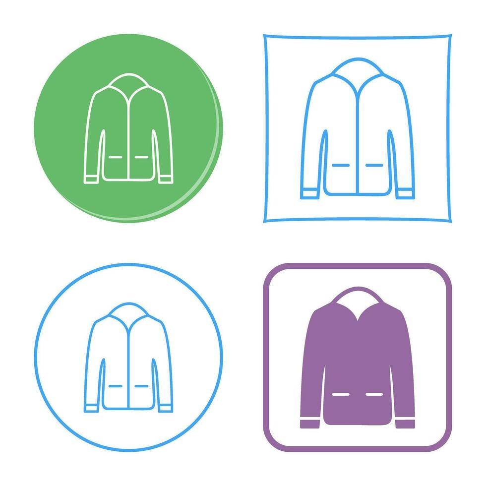 Men's Jacket Vector Icon