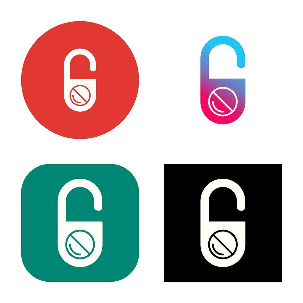 Do Not Disturb Vector Icon