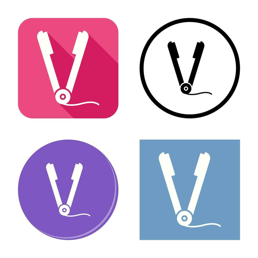 Straightener Vector Icon