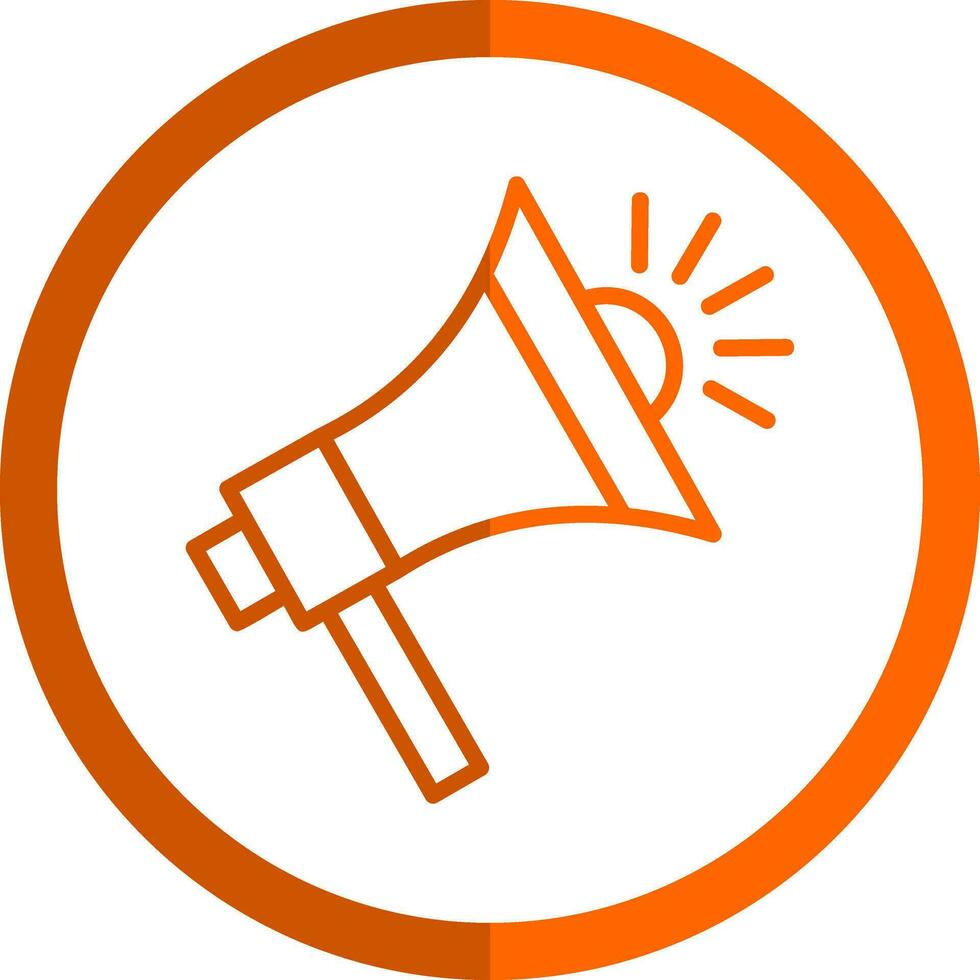 Megaphone Vector Icon Design