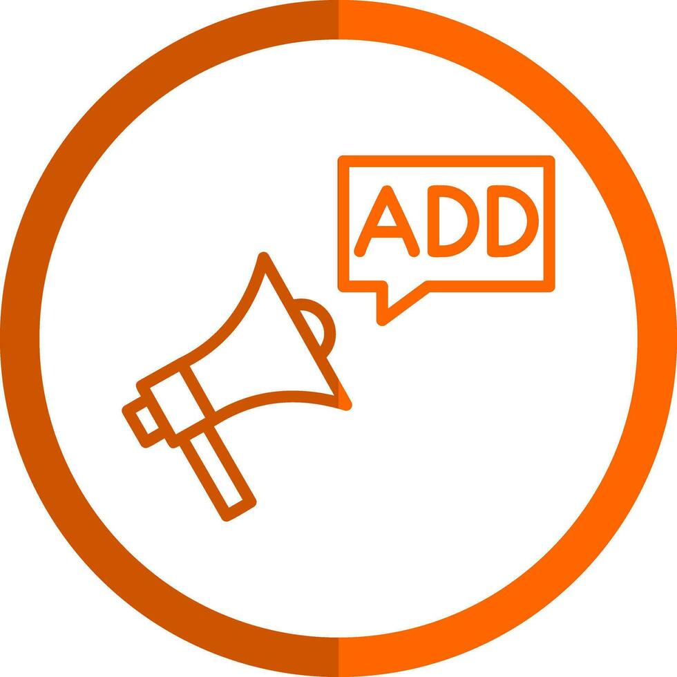 Advert Vector Icon Design