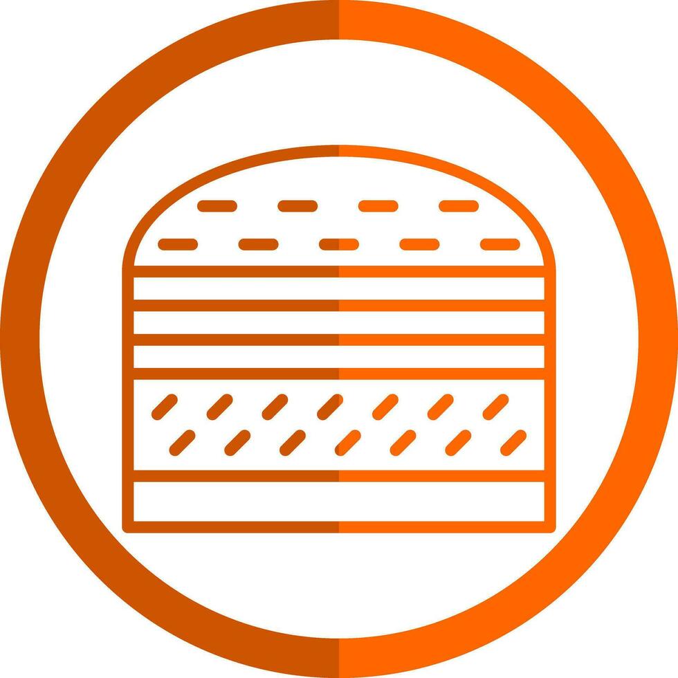 Baklava Vector Icon Design