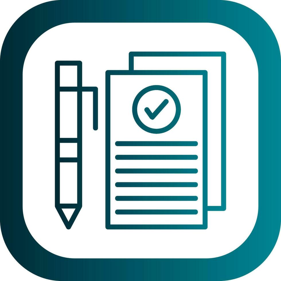 Checklist Vector Icon Design
