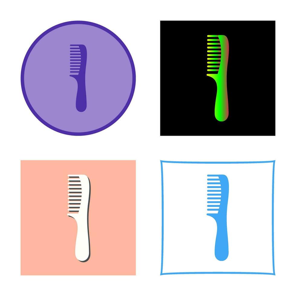 Comb Vector Icon