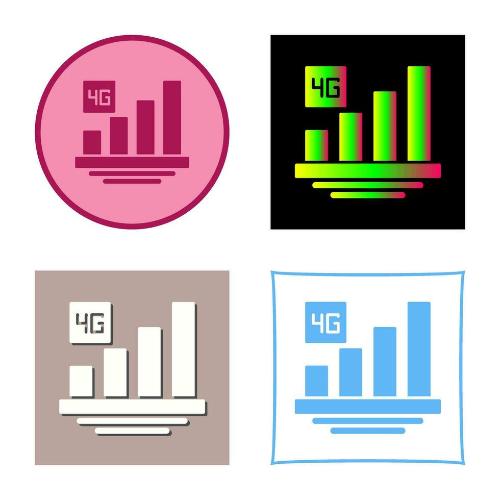 4G Vector Icon