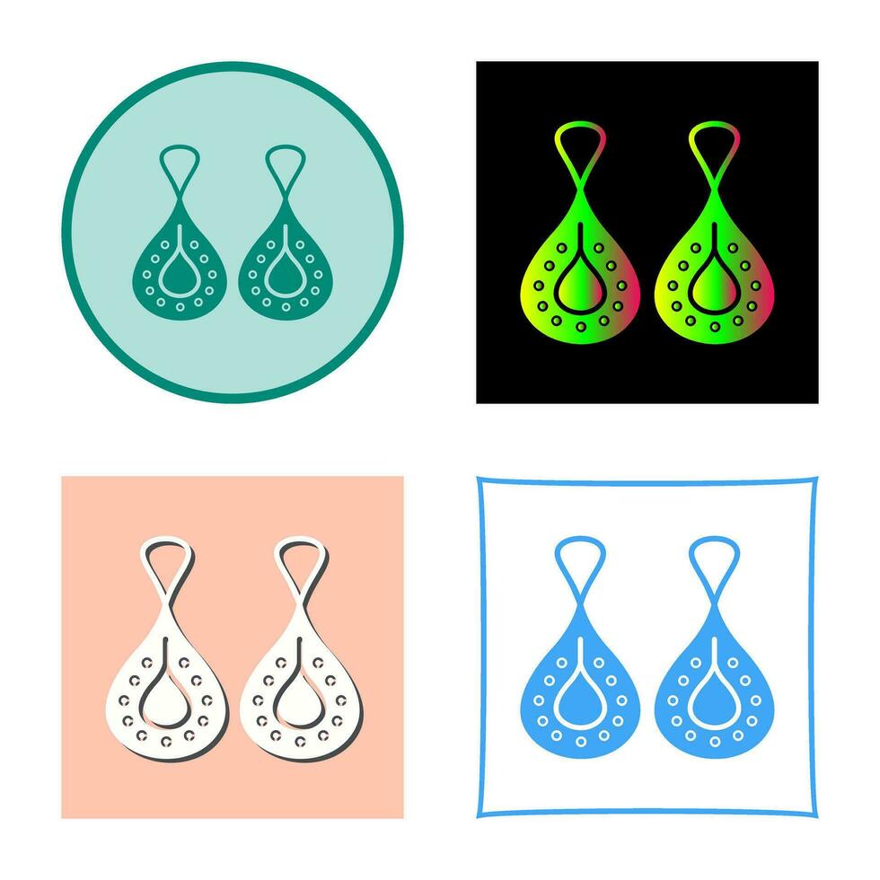 Earring Vector Icon