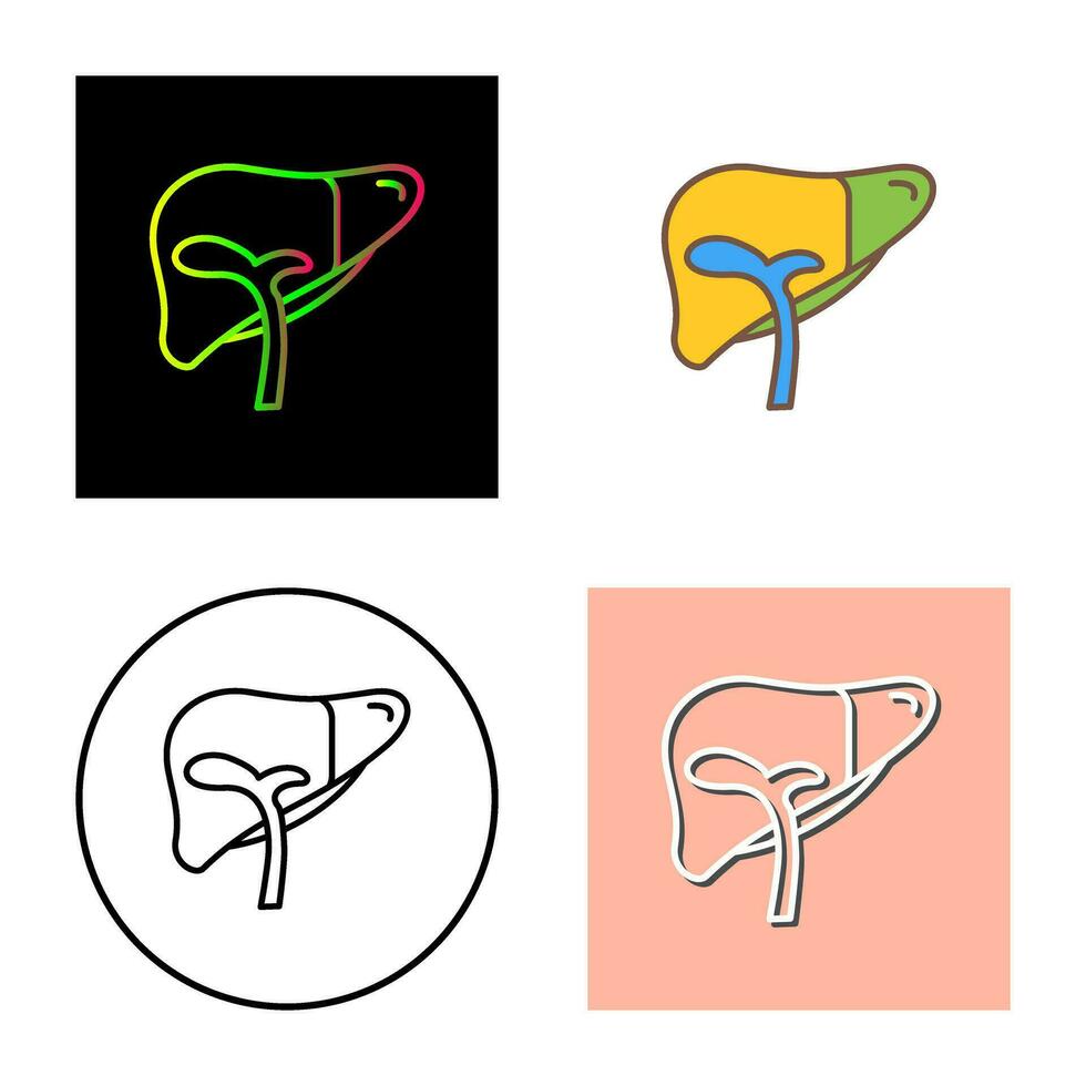 Liver Vector Icon