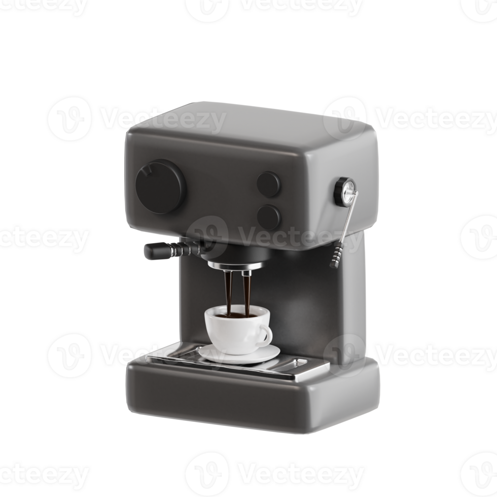 Coffee Machine 3d Icon png
