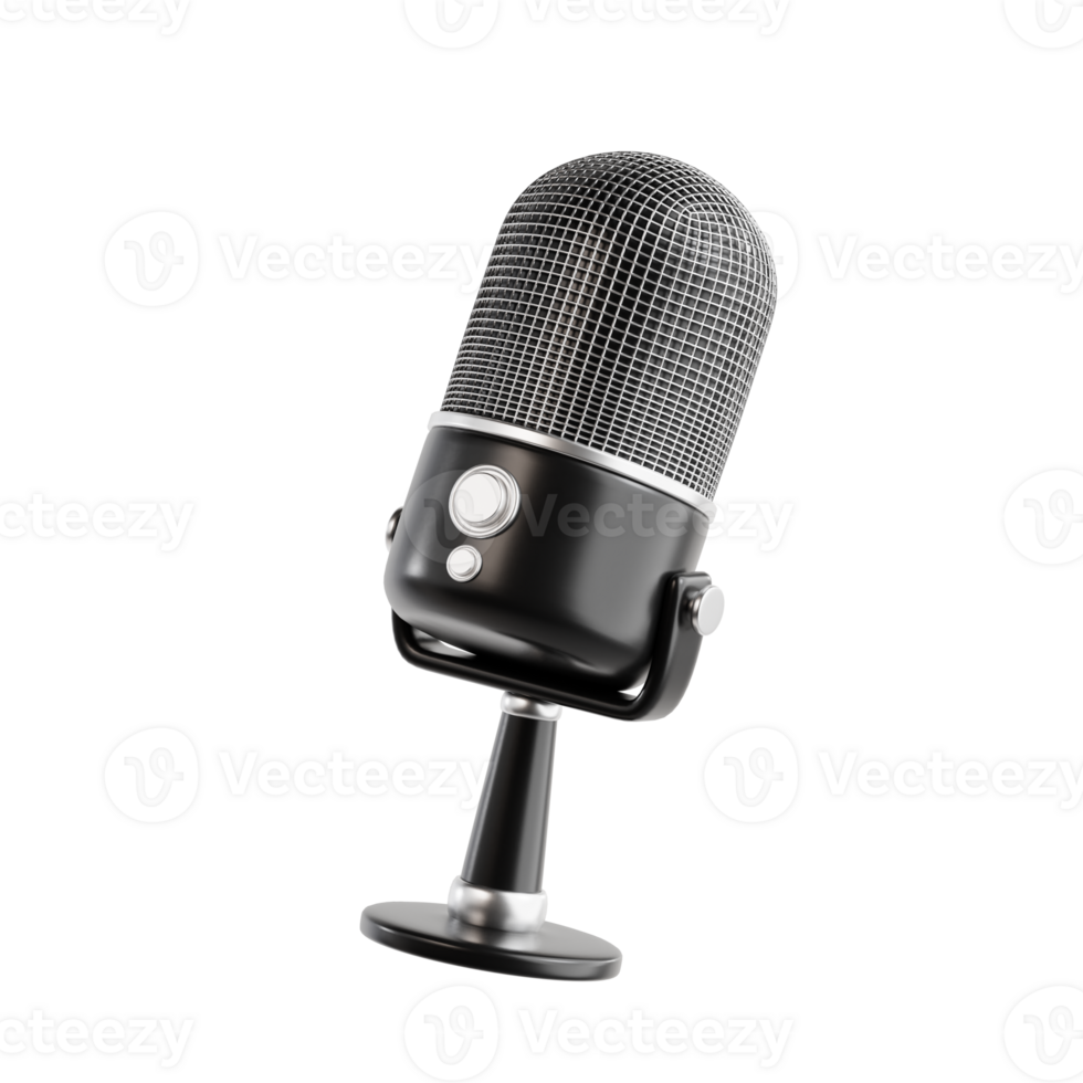 Microphone 3d icon png