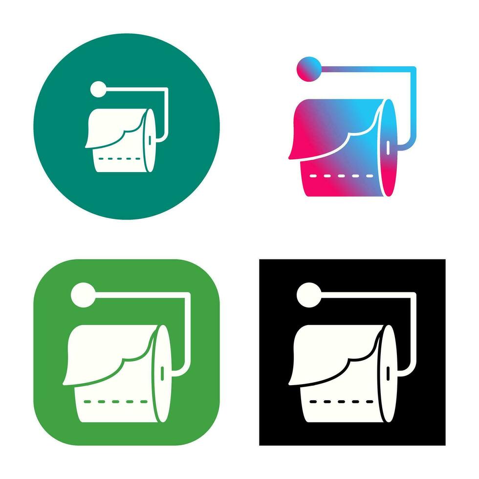 Tissue Roll Vector Icon