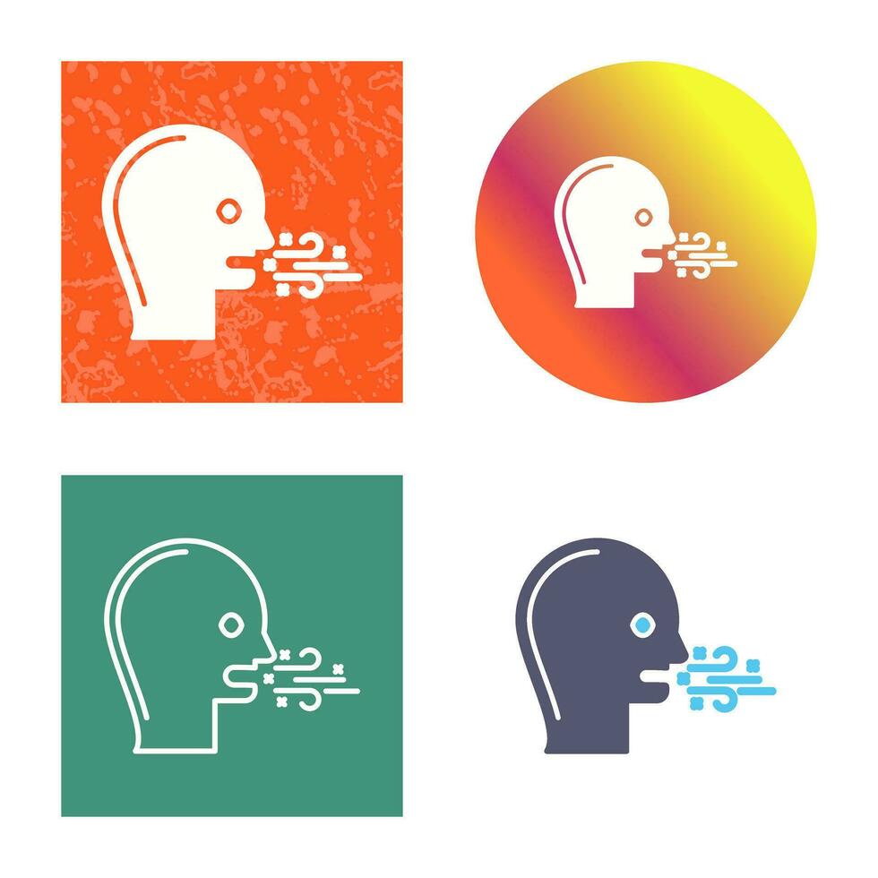 Bad Breath Vector Icon