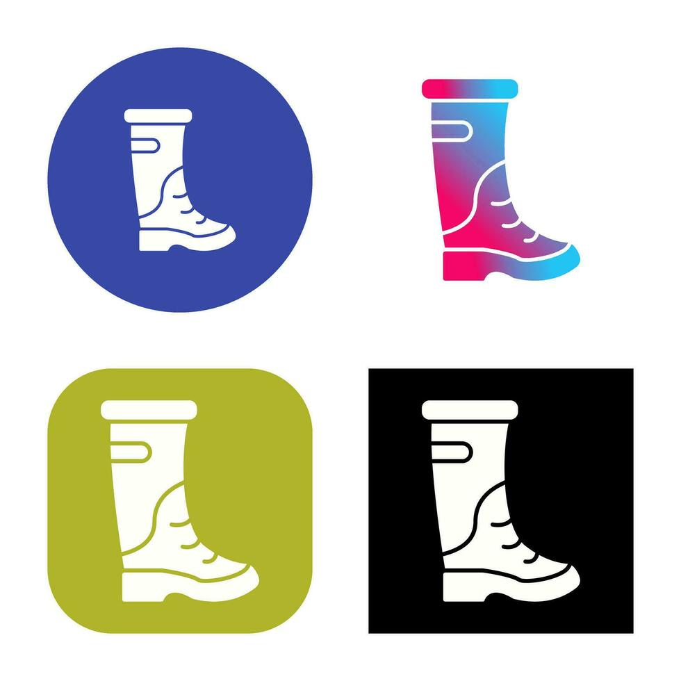 Rain Boots Vector Icon