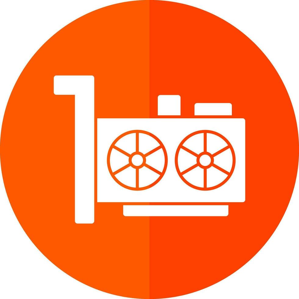 Vga card Vector Icon Design