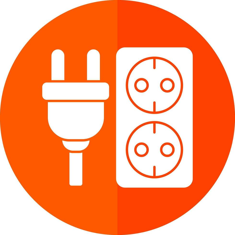 Electric socket Vector Icon Design