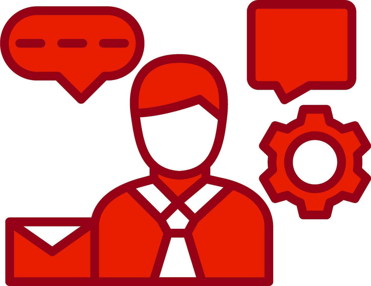 Client Support Vector Icon