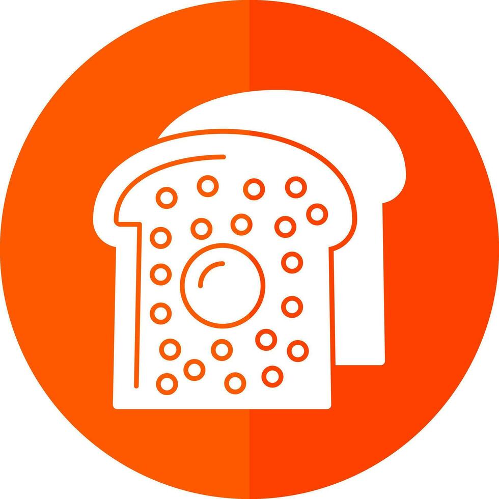 French Toast Vector Icon Design