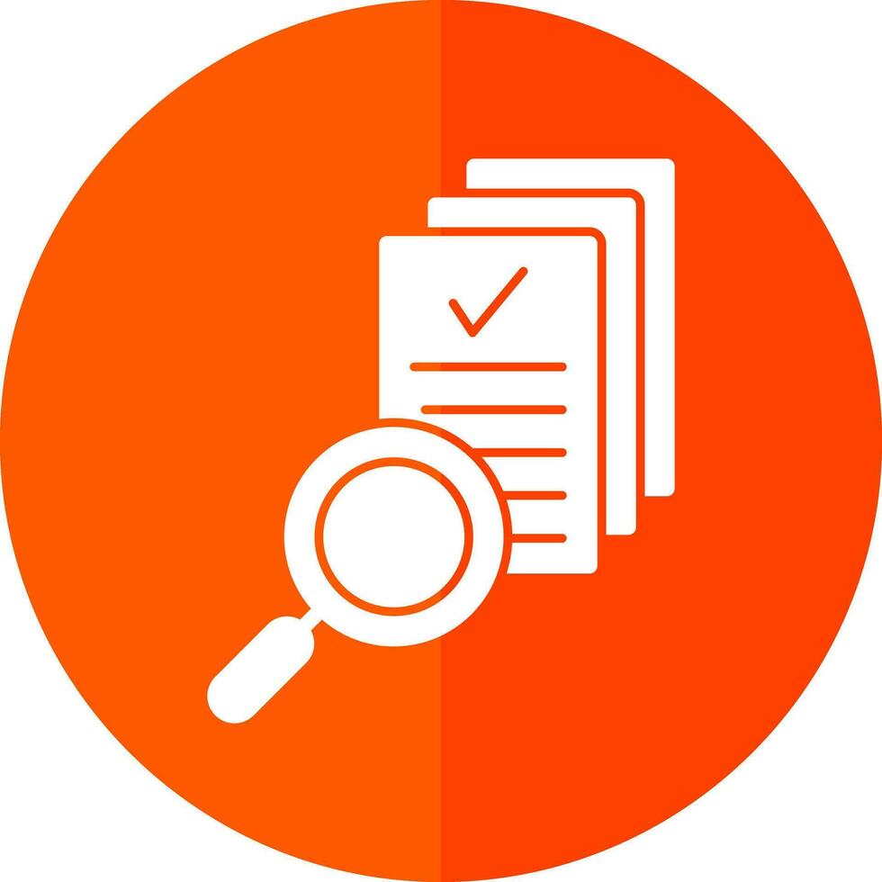 Magnifying Glass Vector Icon Design