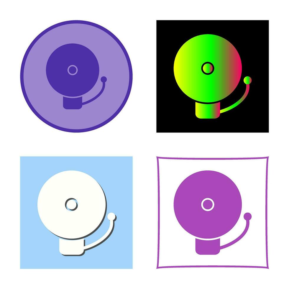 Unique Alarm Vector Icon