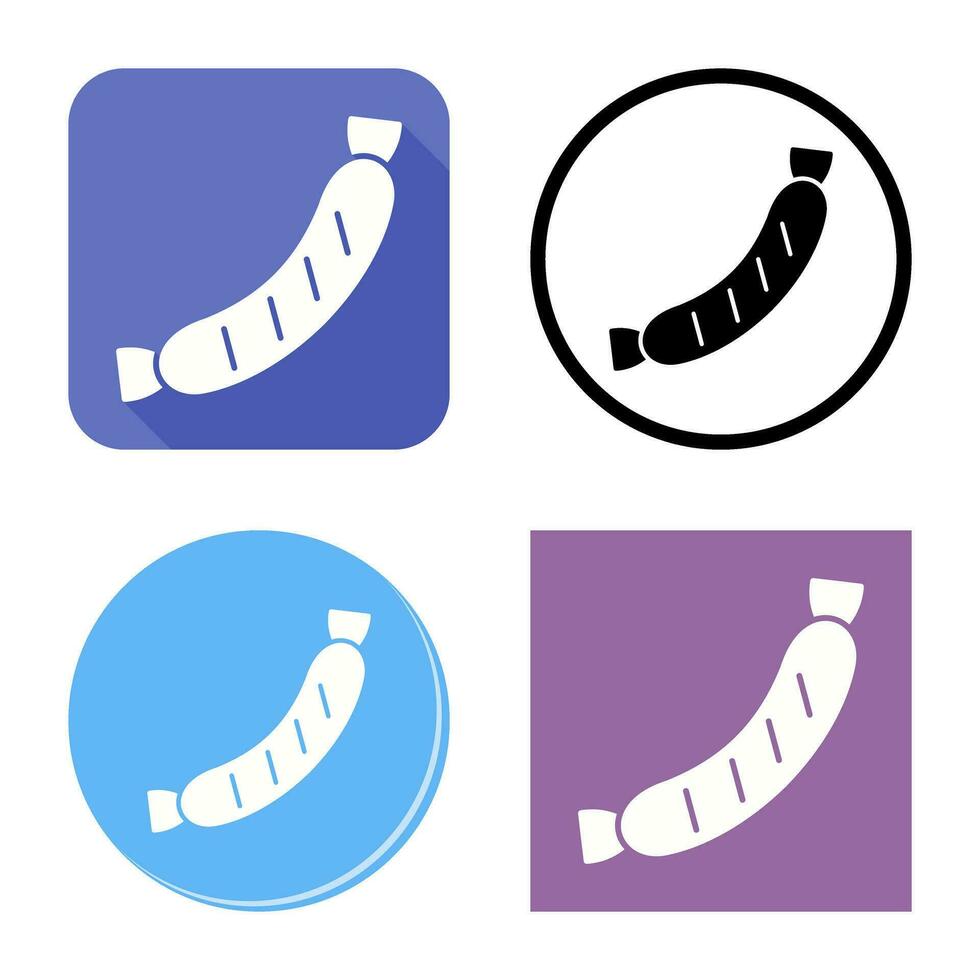 Sausage Vector Icon