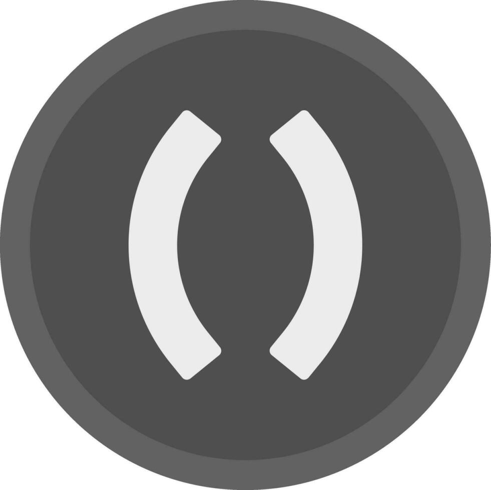 Parenthesis Vector Icon