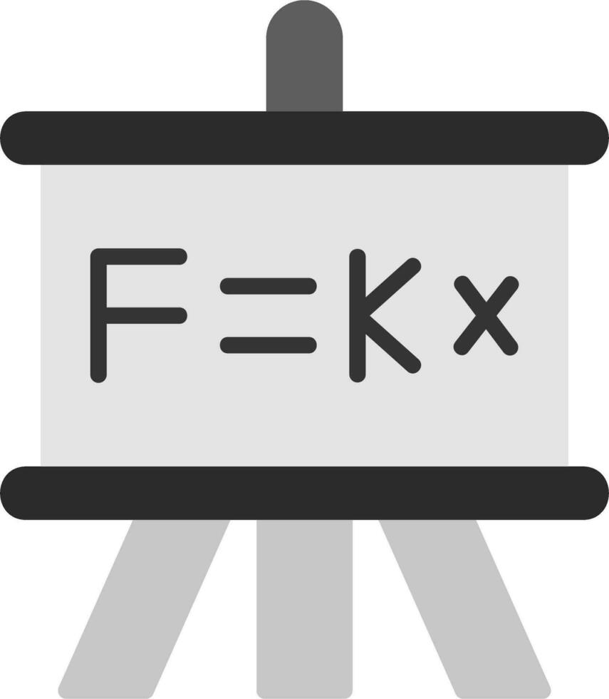 icono de vector de fórmula