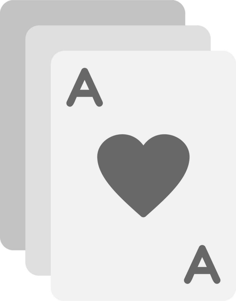 icono de vector de cartas de póquer