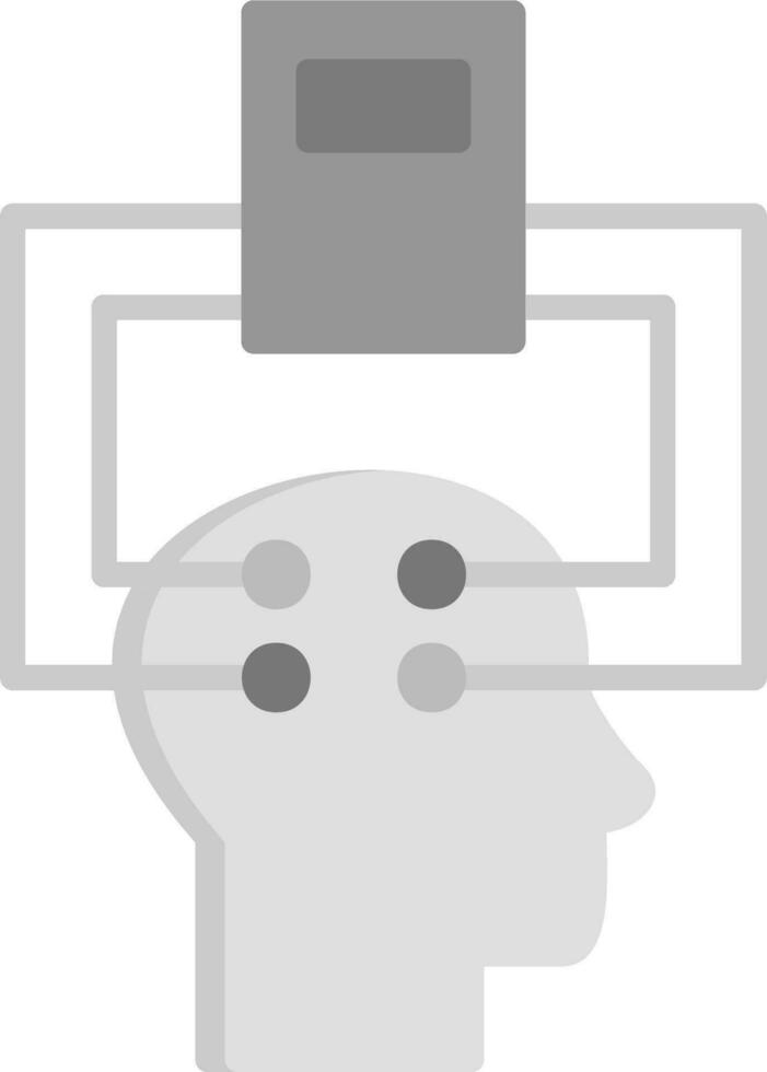 Electroencephalogram Vector Icon