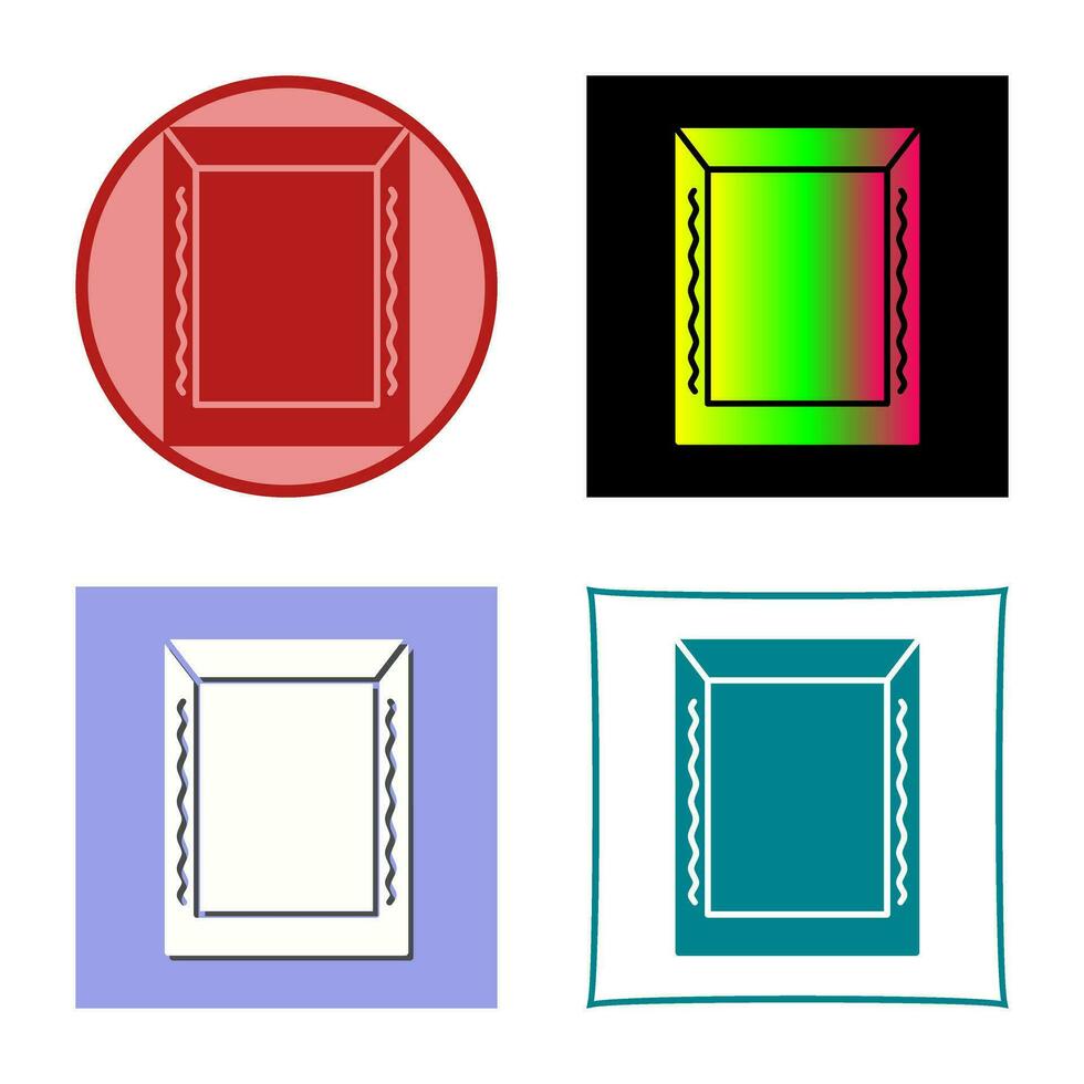 Unique Frame Vector Icon