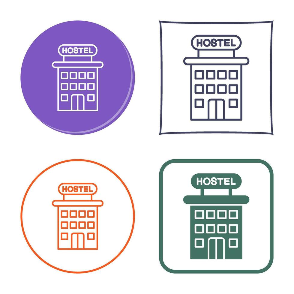 Hostel Vector Icon