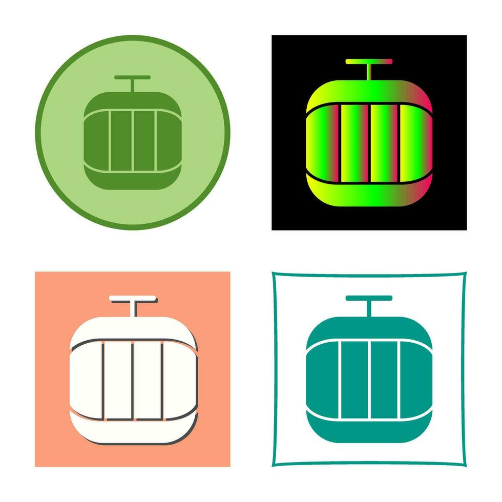 Cable Car Vector Icon