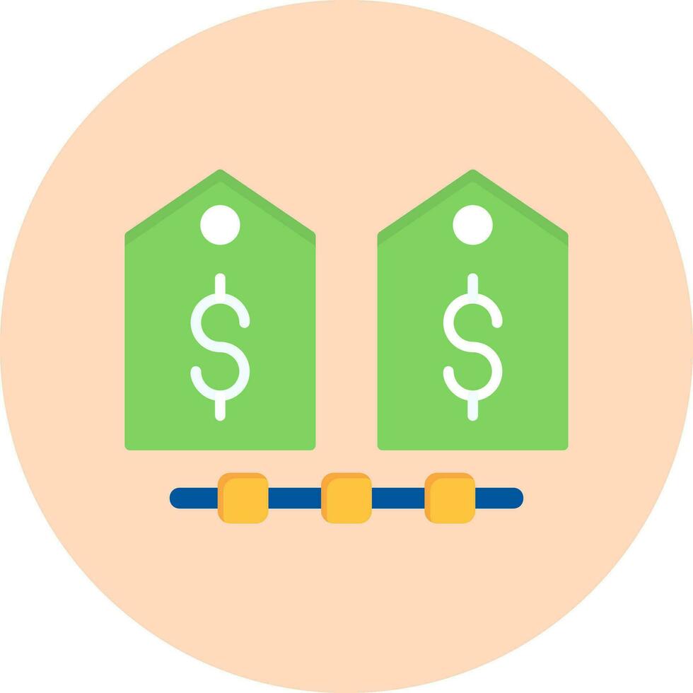 Residual Value Vector Icon
