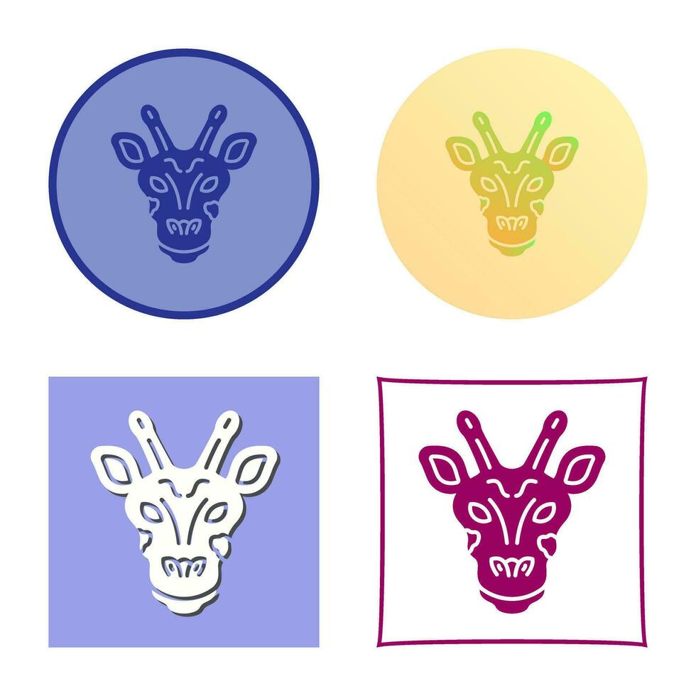 Giraffe Vector Icon