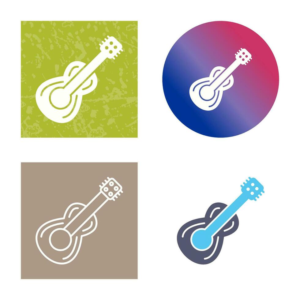 icono de vector de guitarra