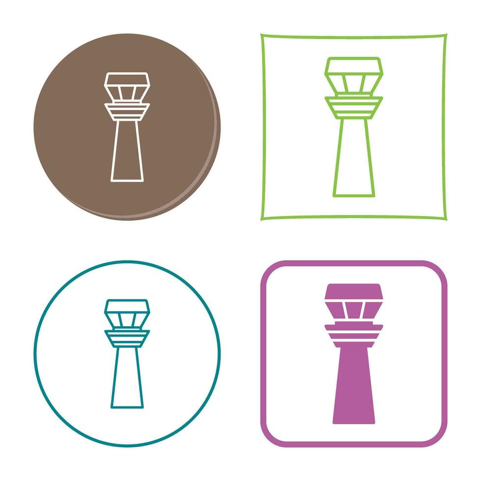 Control Tower Vector Icon