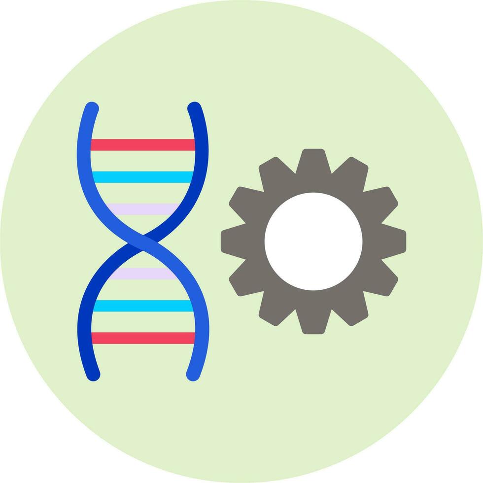 Genetic Vector Icon