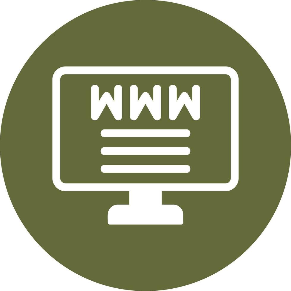 Website Vector Icon