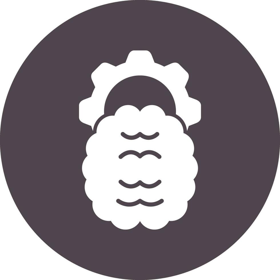Machine Learning Vector Icon