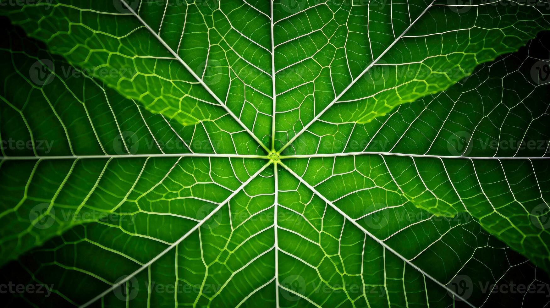 Close up texture leaf structure macro photography, abstract texture, Generative AI illustration photo