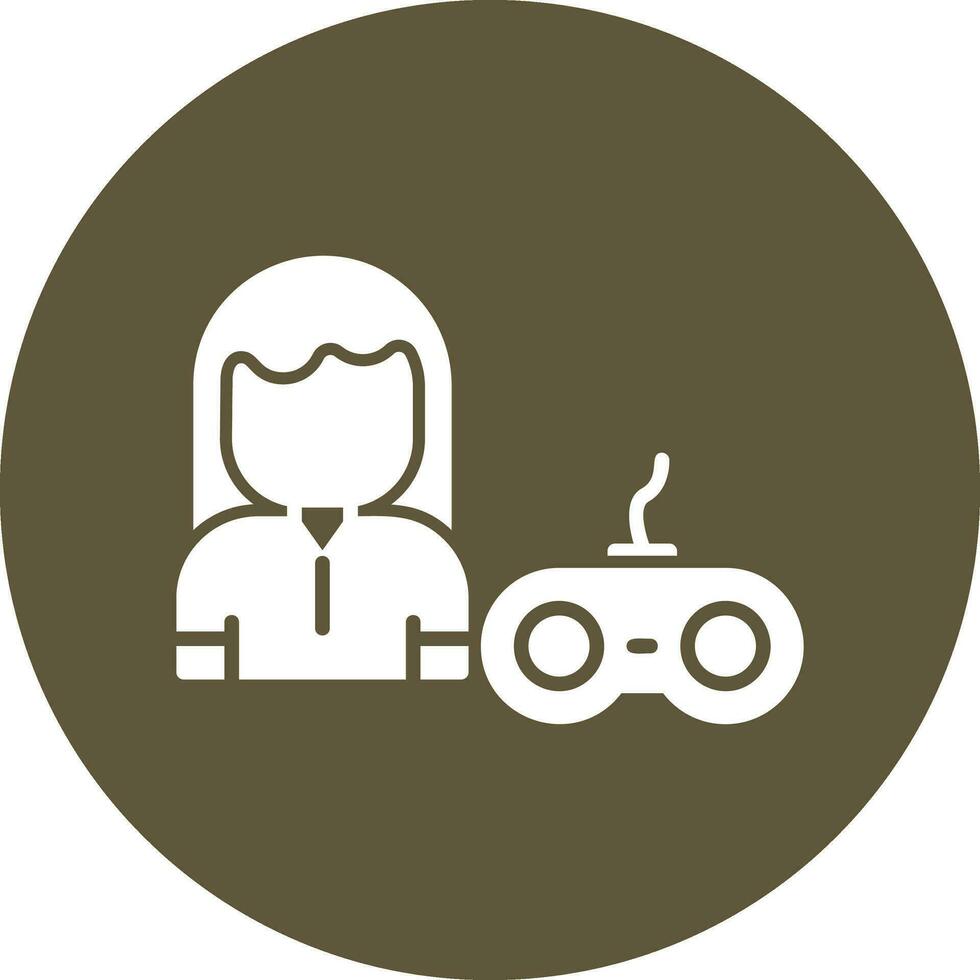 Gamer Vector Icon