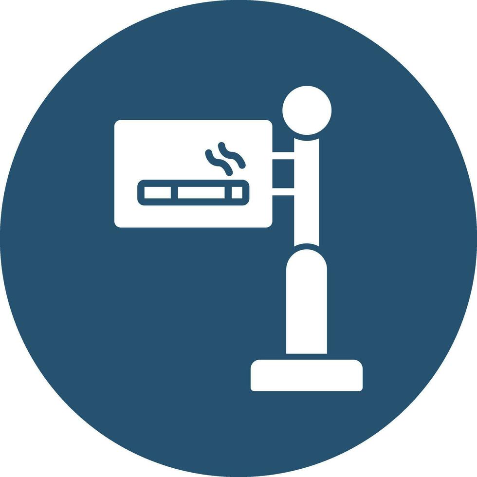 Smoking Area Vector Icon