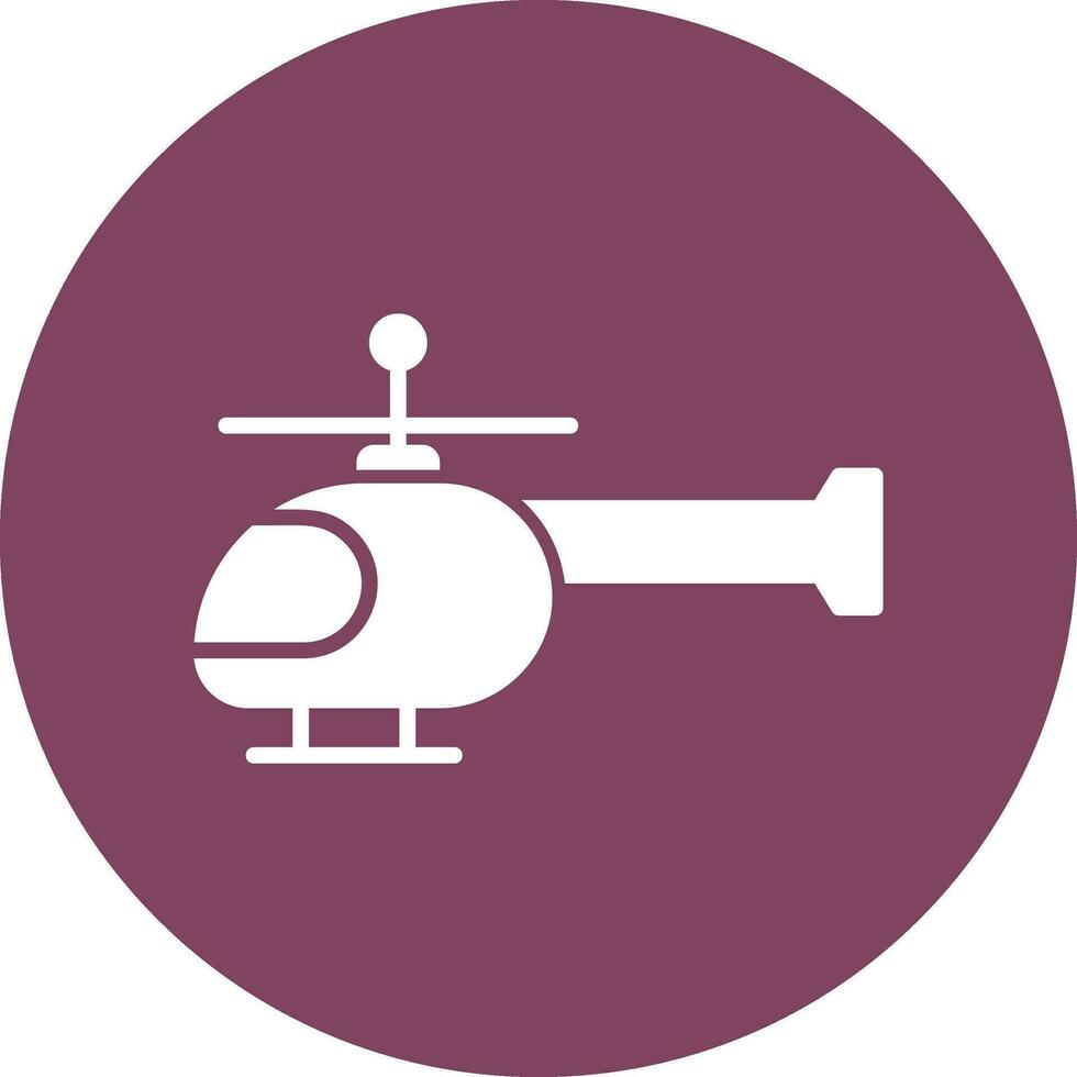 Helicopter Vector Icon